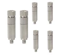50 Brass ist nozzles for Outdoor Cooling systes, ist syste Nozzle 3/16 inch Wire 10/24 UNC (0.1-0.8 Hole) Double-Section Spray Head 0.2