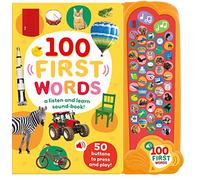 50 BUTTON PHOTO SOUND BOOK - FIRST WORDS: A Listen and Learn Sound Book! (Large First Words Sound Book)