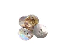 50 Buttons of Mother Pearl/Natural Shell - 20 mm - Sewing accesory * Manufactured and Shipped from Spain*