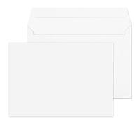 50 C5 White Envelopes - Self-Adhesive A6 Peel and Seal Mailing Envelopes for Office, Home, E-Commerce and Admin Usage, 14cm x 16cm Letter Envelopes (50 Envelopes, C5)