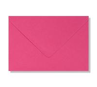 50 C6 Fuschia Coloured Envelopes - Packed by the CandyRushTM Charity - (114x162mm approx. 4x6") For Greetings Cards Crafts & Party Invitations