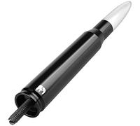 50 Cal Caliber Bullet Style Antenna for All Dodge RAM Trucks (RAM 1500, RAM 2500 or RAM 3500 1994-2020) - Designed for Optimized FM/AM Reception (White)