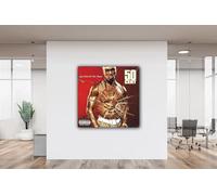 50 Cent - Get Rich or Die Tryin’ Canvas - Canvas Wall | Art Picture Print Modern Family Bedroom Decor Canvas (Multicolor, 40 X 60 CM)