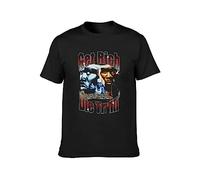50 Cent Get Rich Or Die Tryin Unisex T-Shirt Printed Tee Graphic Top Men Black Shirt S