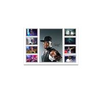 50 Cent Signed Poster Print - Limited Edition Autograph Fan Gift - Collectible Memorabilia Wall Art Merchandise - Curtis Jackson Reprint (A4 Unframed)