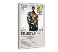 50 Cent The Massacre Album Poster Canvas Poster Bedroom Decor Landscape Office Room Decor Gift 16x24inch(40x60cm)