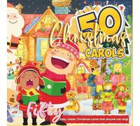 "50 CHRISTMAS CAROLS"; Easy Classic Carols that Anyone can Sing!; Softcover/Paperback: For Little Braveheart Carolers; 6x6" Travel-Friendly Size, ... font; Illustrated (A Pocketful of Poems)