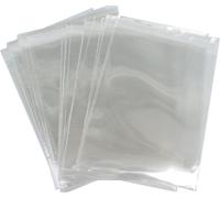 50 Clear Transparent Plastic Polythene Peel + Seal Mailing Postal Bags A4 C4 Size 9 x 12" / 230 x 300mm Self Seal Packing Packaging Postage Mail Sacks Envelopes Mailers