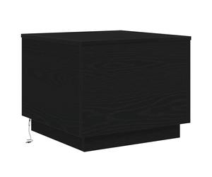 (50 cm) vidaXL Coffee Table with LED Lights Hallway End Table Side Tea Sofa Table