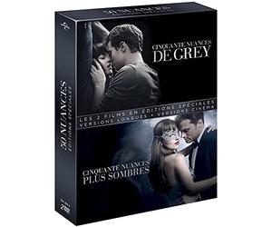 50 Coffret Grey + Cinquante Nuances Plus Sombres [Édition spéciale Longue Non censurée + Version cinéma]