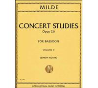 50 Concert Studies, Op. 26: Vol. 2 for bassoon (IMC497)