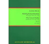 50 Concert Studies Op. 26 Volume 1 (No. 1-25) : for bassoon