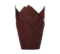 50 Count Greaseproof Cupcake Wrapper in Standard Size Paper Cupcake Liners Easy to Clean Greaseproof Wrapper Oven Safe