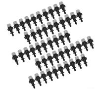 50 Count Misting Sprayers for Garden Drip Irrigation Systems Designed for 4mm 7mm Tubing Compatibility for Greenhouse Cooling and Crop Watering