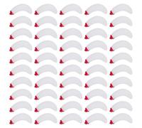 50 Count Soft Maggot Lures Designed for Compatibility with Common Rigging Methods and Retrieval Speeds (White)