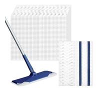 50 Count Sweeping Pads for Bona Flat Mop Disposable Heavy Duty Mop Pad 17 * 5 Inch Dry Mop Refill Multi-Surface Floor Cleaner Pads Refill XL Microfiber Mop Replacement
