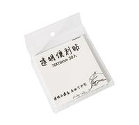 50 Counts Portable Waterproof Note Paper Strong Self-Adhesive Notes Paper Sets School/Office Stationery Supplies