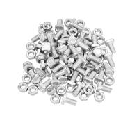 50 Cruciform Square Head Aluminium Greenhouse Bolts & Nuts | Greenhouse Accessories, Fittings and Spares