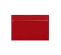 50 Dark Red C5 (to fit A5) Envelopes - 162mm x 229mm - Straight Wallet Flap Peel/Seal Red Coloured Envelopes - 120gsm Clariana Paper - to Fit A5 Inserts / A4 Folded