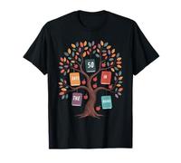 50 Days in The Books Reading Teacher 50th Day of School T-Shirt