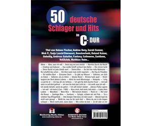 50 deutsche Schlager und Hits in C-Dur voice, melody instrument in C Bosworth Mu