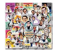 50 Dr Now Doctor Stickers - Dr Now Magnets Fridge - Funny Kitchen Fridge Stickers - Creative Doctor Weight Loss Fridge Stickers - Decorative Waterproof Phrase Quote Word Decal Set for Refrigerator