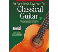 50 Easy Irish Favourites For Classical Guitar Guitar Tablature Edition. Book with Online Audio: Guitar Tablature Edition (Book & Download Card