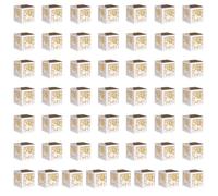 50 Eid Celebration Candy Paper Box Designed for a variety of Festival Events Holiday Party Accessories Functional Decorative Style