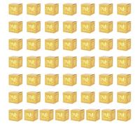 50 Eid Celebration Candy Paper Box Designed for a variety of Festival Events Holiday Party Accessories Functional Decorative Style