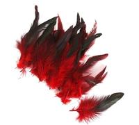50 Feather Nature Feather Feather Carnival Halloween Costume,Red Handicrafts, Painting and Handicrafts Arts & Crafts