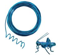 50 Feet Blue Aluminum Craft Wire, 12 Gauge 2mm Thickness Sculpting Wire, Armature Wire for Sculpting, Bendable Metal Craft Wire for Making Dolls Skeleton DIY Crafts