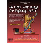 50 First Year Songs for Beginning Guitar: Easy Guitar Songbook for Kids with Online Videos & MP3s Including Popular & Classic Songs Arranged ... the Guitar (Guitar Books by Music Fun Books)