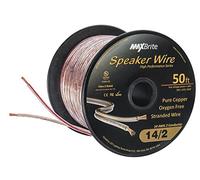 50 ft. Spool High Performance 14 Gauge Speaker Wire, Oxygen Free Pure Copper - UL Listed Class 2