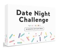 50 Fun & Romantic Scratch Off Date Night Ideas for Couples, Gifts for Him, Her, Husband, Boyfriend, Men - Valentinesday Gifts for Her - Stocking Stuffers, Anniversary, Birthday Gifts (Original)