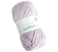 50 g Creative Cotton Aran cotton crochet, 85 m run length, ball Fb. 16 violett