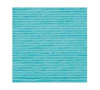 50 g Creative Cotton Aran cotton crochet, 85 m run length, ball Fb. 36 türkis