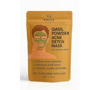 50 g Nutrition Qasil Powder Somalia Face Masks Beauty Secret for Skincare, Body, Hair Scalp & Face Acne Clay Mask Treatment made from Natural Organic Gob Tree Green Leaf (Ziziphus Jujube)