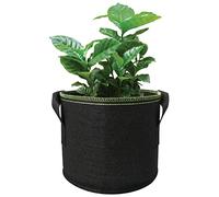 50 Gallon Planter Grow Bag with Handle Thickened Nonwoven Fabric Round Container for Vegetables Flowers Herbs Fruit Planting Garden Aeration Breathable Reusable