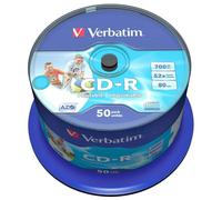 Verbatim CD-R AZO Wide Inkjet Printable no ID 700 MB 52x 50 pc(s)