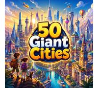 50 Giant Cities: An Exciting Illustrated Journey Through the World’s Biggest Cities for Kids (Geography for Kids)