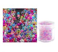 50 Gram Caviar Bubbles Balls Beads Fillers Mixed Size Nail Art-Mixed Color