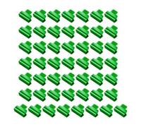 50 Greenhouse Film Clips, Plant Cover Clips, Garden Frame Tunnel Holders for Greenhouse Construction, DIY Projects, Gardening, Multi, 16mm