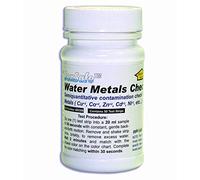50 Heavy Metal Test Strips - Testing Kit for Iron, Copper, Cobalt, Zinc, Cadmium, Nickel, Lead, Mercury