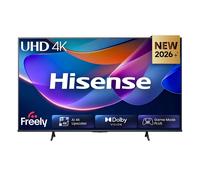 Hisense 50" 50A6STUK 4K Ultra HD AI Smart TV with Freely, Netflix, Disney+ and YouTube - AI 4K Upscaler, AI Smooth Motion, Game Mode Plus, Dolby Vision, Voice Control, DTS Virtual: X, Filmmaker Mode