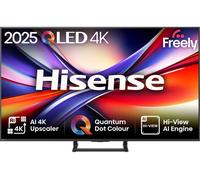 Hisense 50A7QTUK QLED Smart AI TV with Freely (2025 Model)
