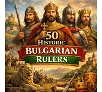 50 Historic Bulgarian Rulers: From the First Bulgarian Khans to the Last Tsars - A Visual History for Young Readers (Historic Leaders Every Kid Should Know)