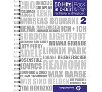 50 Hits in C-Dur: Rock & Pop 2 Vol. 2 Tune book piano, lyrics Bosworth Music Gmb