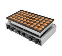 50-Hole Waffle Maker, 4.5cm Pancake Dia, Equipped With A Control Panel, One-Touch Power Switch, Smart Control Of Temperature And Time, Suitable For Restaurants, Schools, And Other Venues