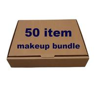 50 item mixed cosmetics bundle, makeup joblot, mixed brand and selection - delivery from the uk