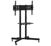 (50 kg) vidaXL TV Stand on Wheels 32-90 Inch Screen Max VESA TV Cabinet Monitor Stand